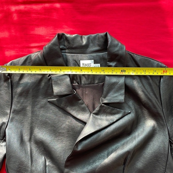 Princess Polly Ellen Faux Leather Blazer - Picture 9 of 10